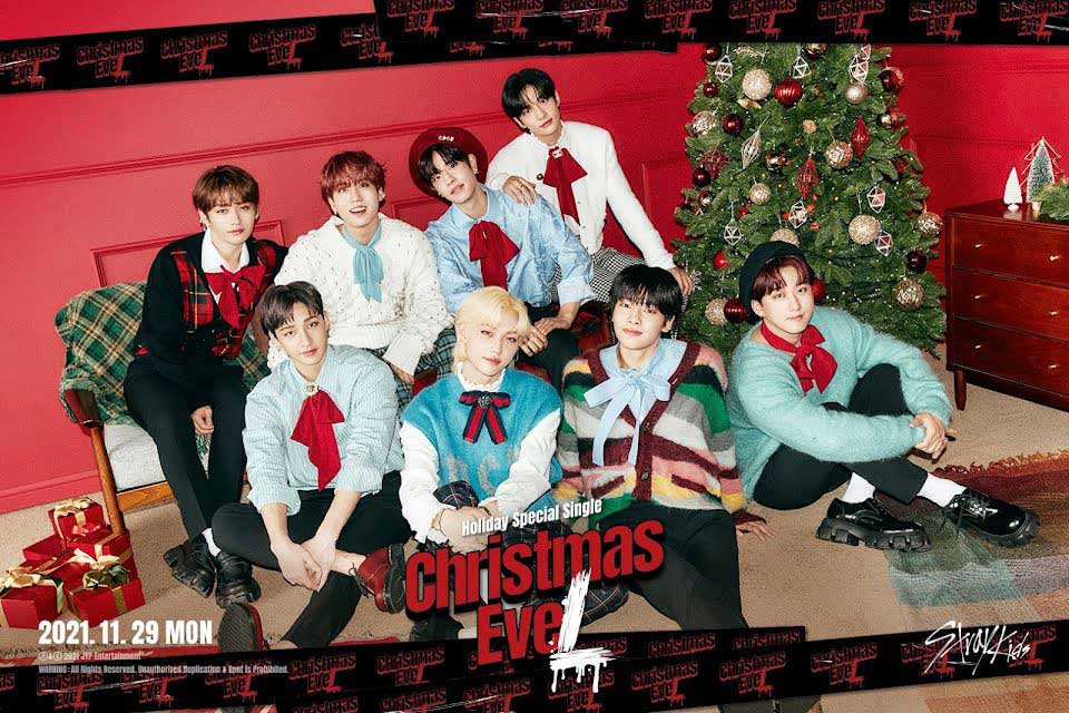 Stray Kids выпустили праздничный сингл и два клипа