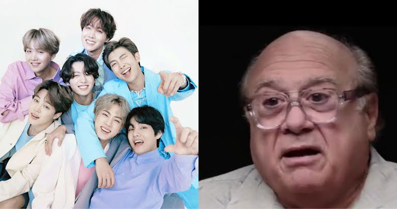 Реакция Дэнни Де Вито на BTS стала вирусной