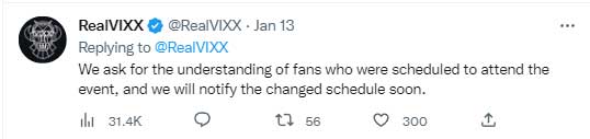 FanAsia Лео и Кен из VIXX откладывают фансайн за день до события FanAsia Лео и Кен из VIXX откладывают фансайн за день до события
