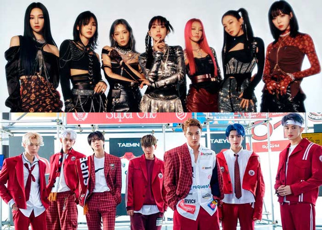 супергруппы SM Girls On Top SuperM GOT The Beat супергруппы SM Girls On Top SuperM GOT The Beat