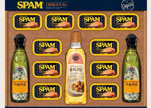 История корейских подарков на Соллаль лунный новый год Spam