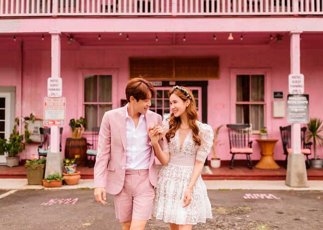 Ли Да Хэ Lee Da Hae SE7EN get married свадьба фото Ли Да Хэ Lee Da Hae SE7EN get married свадьба фото