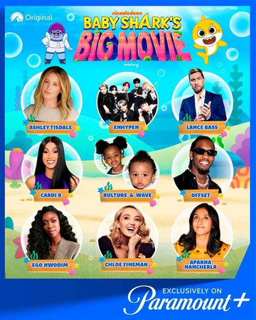 Cardi B Карди Би Offset Baby Shark Big Movie ENHYPEN