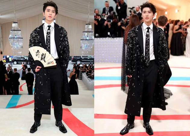 Met Gala 2023 Cai Xu Kun Цай Сюй Кунь Met Gala 2023 Cai Xu Kun Цай Сюй Кунь