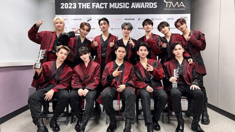 SEVENTEEN получили главный приз на The Fact Music Awards 2023