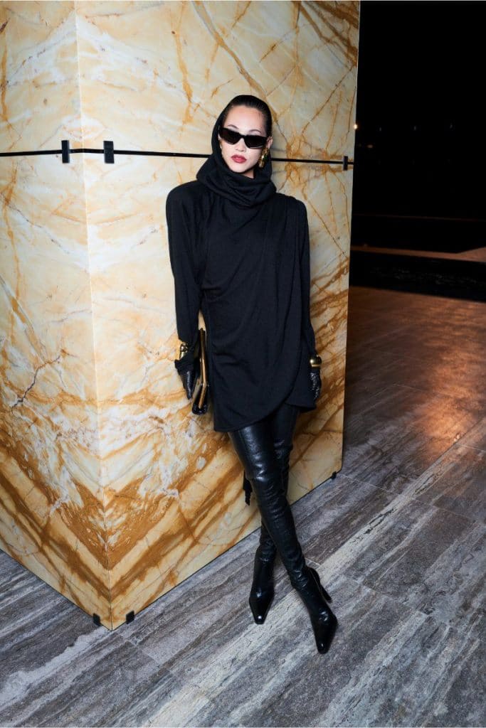 Paris Fashion Week неделя моды париж 2024 Мидзухара Кико Saint Laurent