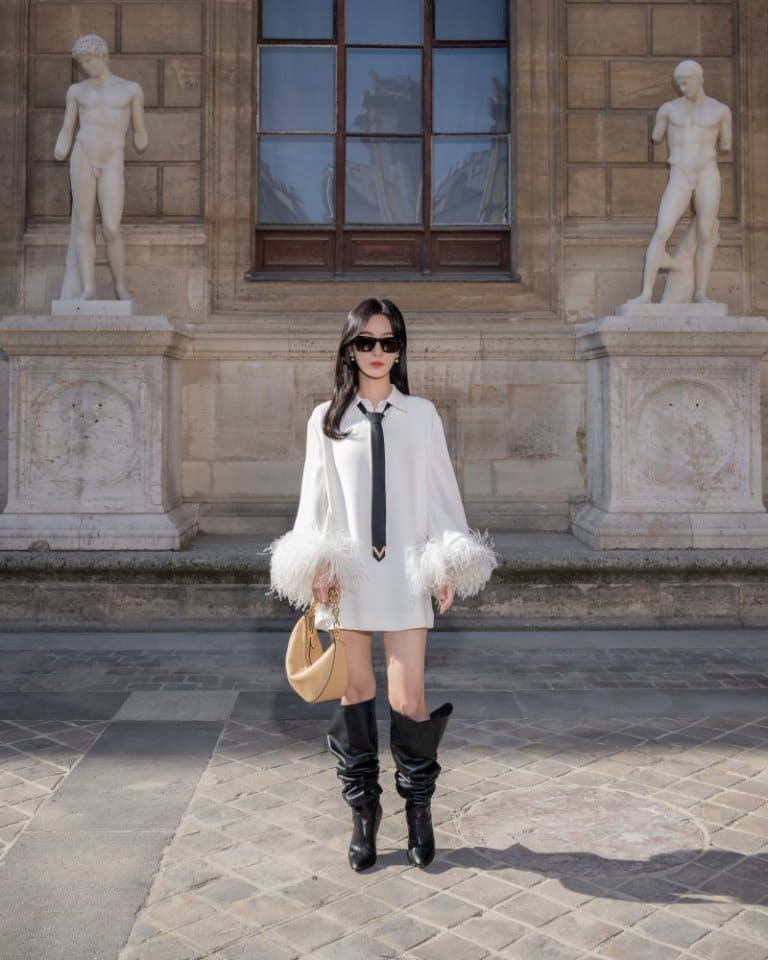 Paris Fashion Week неделя моды париж 2024 Ян Цзы Valentino