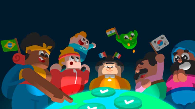 Корейский язык поднялся на 6-е место в Duolingo за 2023 год