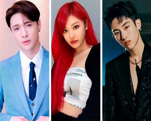 Пять K-pop айдолов из Китая