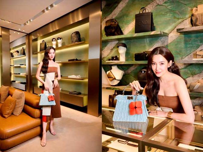 Bella Ranee Campen Белла Рени Кампен FENDI Бангкок