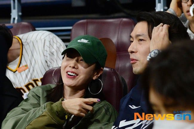 Son Ye Jin Hyun Bin Сон Йе Чжин Хён Бин MLB World Tour Seoul Series 24