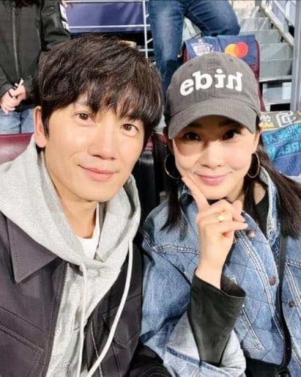 Lee Bo Young Ji Sung Ли Бо Ён Джи Сон MLB World Tour Seoul Series 2024