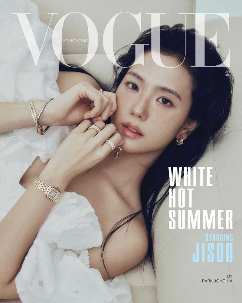Джису из BLACKPINK для июньского Vogue Hong Kong Джису из BLACKPINK для июньского Vogue Hong Kong
