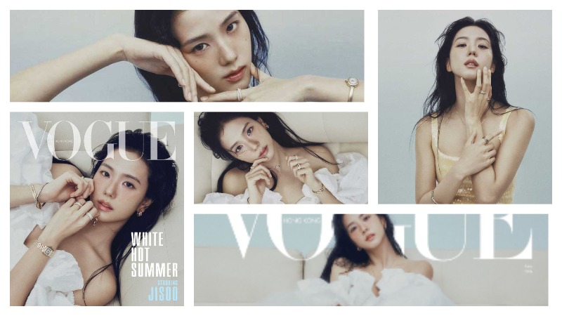 Джису из BLACKPINK для июньского Vogue Hong Kong