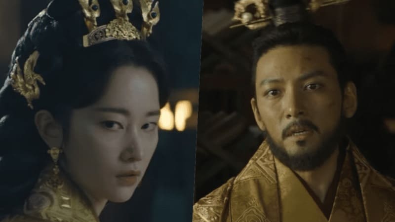 Чон Чжон Со и Чжи Чан Ук в первом тизере к историческому сериалу «Королева У»