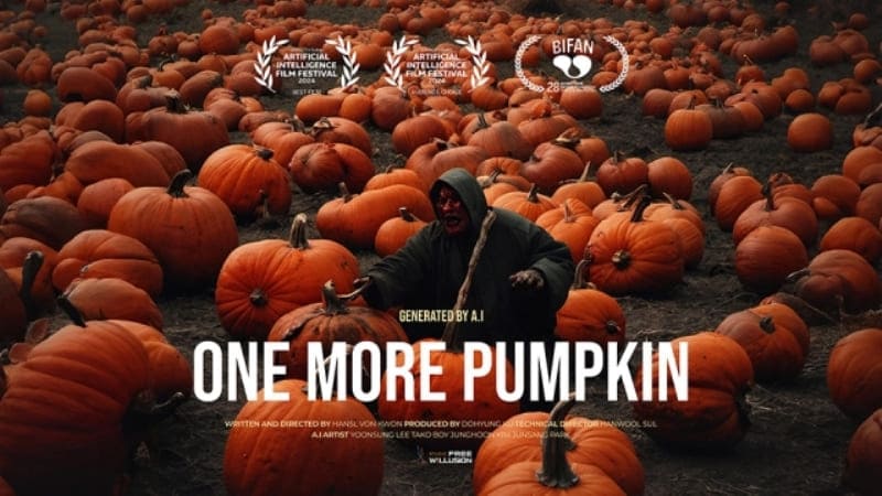 One More Pumpkin Еще одна тыква искусственный интеллект ИИ дорамы AI One More Pumpkin Еще одна тыква искусственный интеллект ИИ дорамы AI
