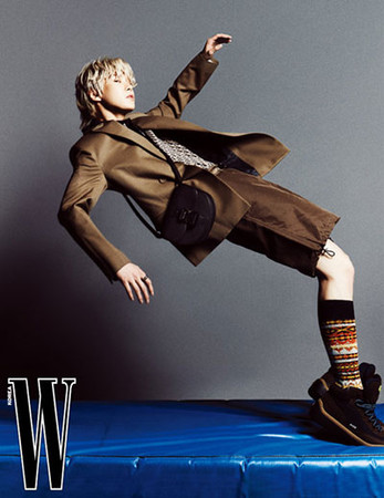 FanAsia - Интервью и фотосессия Доёна NCT для журнала W Korea