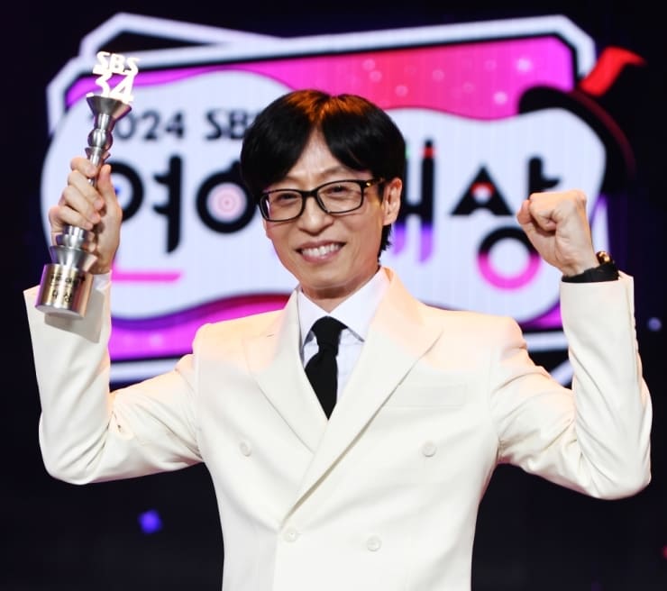 Yoo Jae Suk Ю Джэ Сок SBS Entertainment Awards 2024