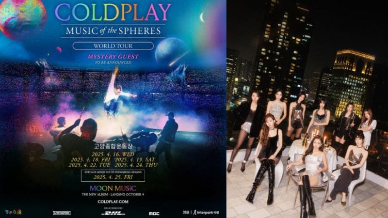 Coldplay выпустили новую версию песни «We Pray» с участием TWICE