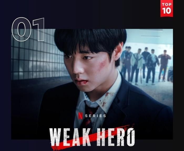 Слабый герой Weak Hero Class 2 Netflix chart Park Ji hoon Пак Джи Хун