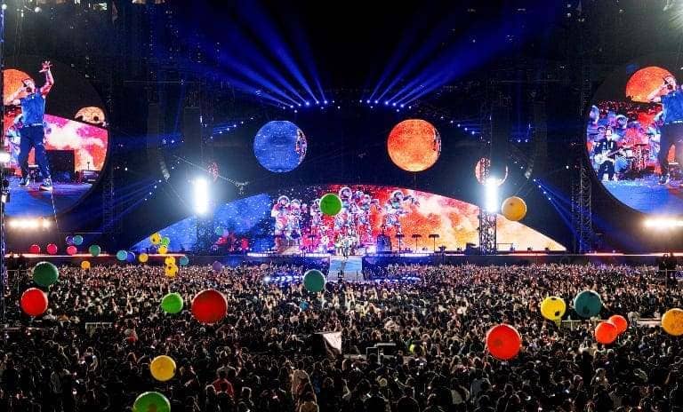 Coldplay концерт Южная Корея Music of the Spheres Coldplay концерт Южная Корея Music of the Spheres