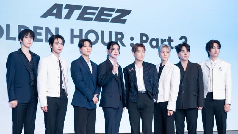 ATEEZ выпустили 12-й мини-альбом «Golden Hour: Part.3»