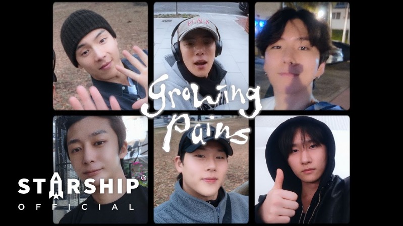MONSTA X выпустили сингл 'growing pains' (Self-cam MV)