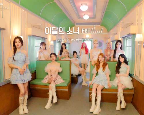 LOONA стремятся стать королевами лета с «Flip That»