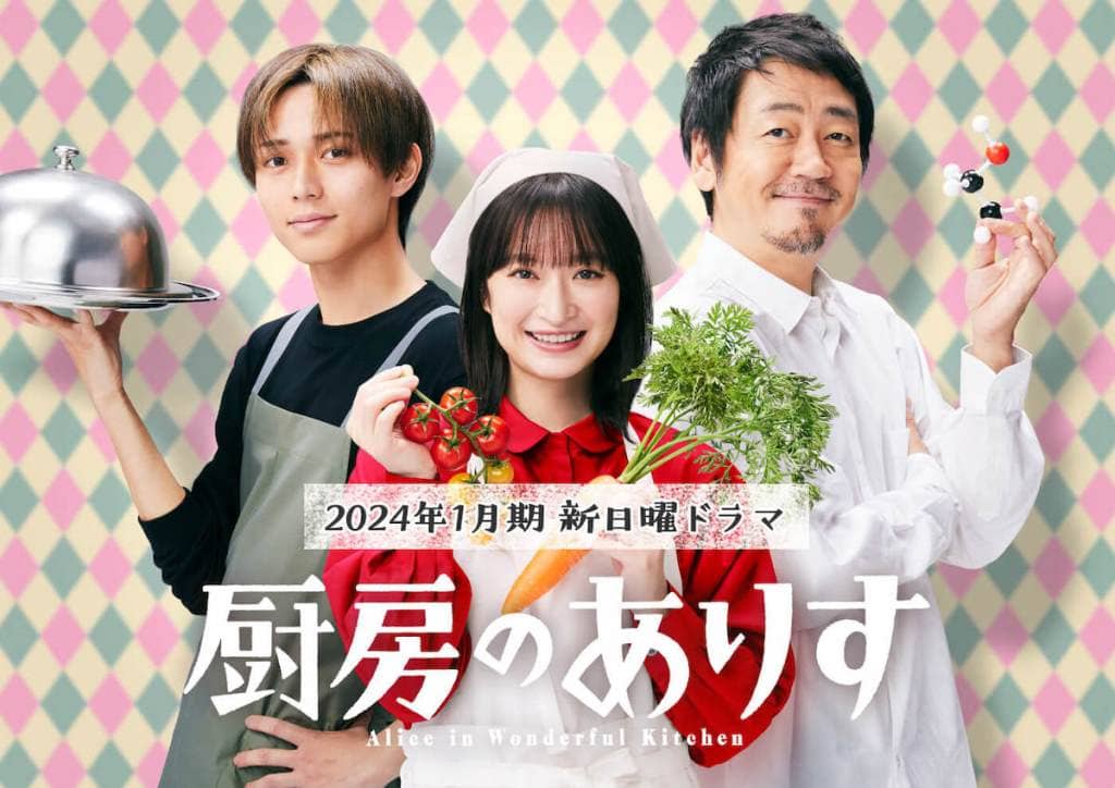 Новые японские сериалы январь 2024 года 2-я часть алиса на кухне чудес Новые японские сериалы январь 2024 года 2-я часть алиса на кухне чудес