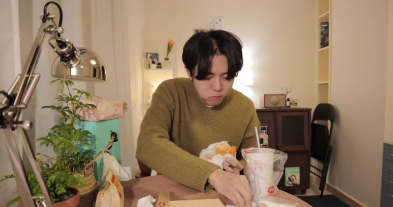 Meokbang mukbang Чу У Чжэ Joo Woo jae