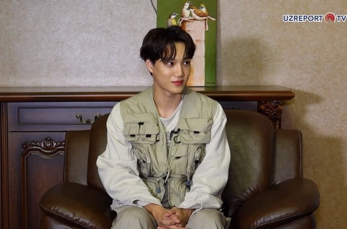 EXO Kai Кай Mokkoji Korea 2022 Узбекистан Uzbekistan UZREPORT TV
