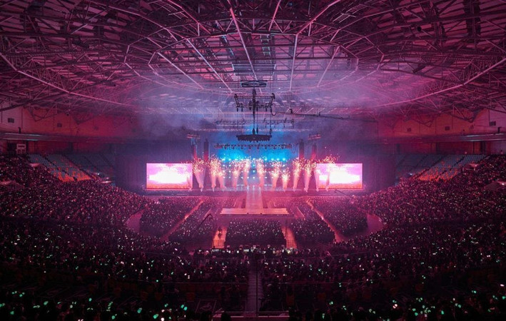 BLACKPINK KSPO Dome концерт Сеул Born Pink Дженни Лиса Розэ Джису