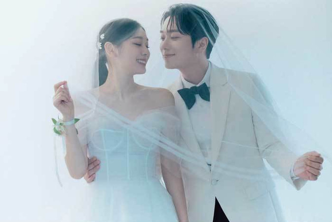 Kim Yuna Ko Woo rim Ким Юна Ко У Рим Forestella свадебные фото